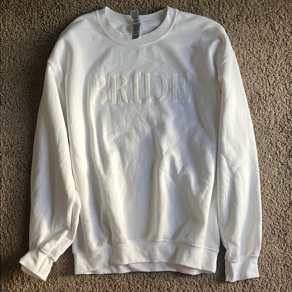 White Bride Sweatshirt